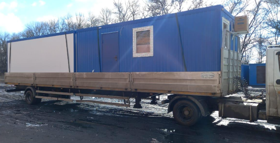 заказать перевозку бытовок